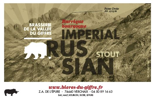 La Pointe Droite, paysage de Haute-Savoie, à Samoëns, vallée du Giffre Imperial Russian Sout barrel aged Vieilli en barrique de Bourgogne édition limitée craftbeer brassée par Brasserie du Giffre à Verchaix