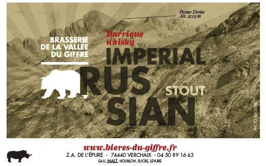 La Pointe Droite, paysage de Haute-Savoie, à Samoëns, vallée du Giffre Imperial Russian Sout barrel aged Vieilli en barrique de Whisky édition limitée craftbeer brassée par Brasserie du Giffre à Verchaix